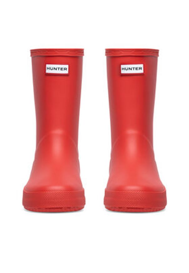 Hunter Kalosze HFC-02 Czerwony. Kolor: czerwony. Materiał: syntetyk