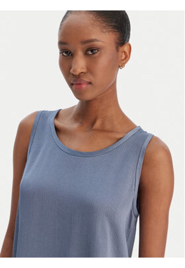 Marella Bluzka Nembi 2615161011 Granatowy Regular Fit. Kolor: niebieski. Materiał: wiskoza