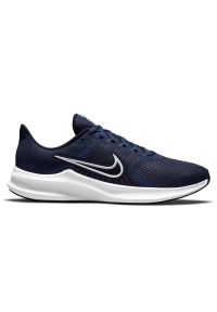 Buty do biegania Nike Downshifter 11 M CW3411-402 niebieskie. Okazja: na co dzień. Kolor: niebieski. Materiał: materiał, tkanina, syntetyk, guma. Szerokość cholewki: normalna. Sezon: zima. Model: Nike Downshifter. Sport: bieganie #3