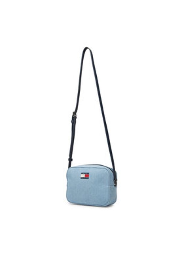 Tommy Jeans Torebka Tjw Ess Must Camera Bag Denim AW0AW17289 Niebieski. Kolor: niebieski