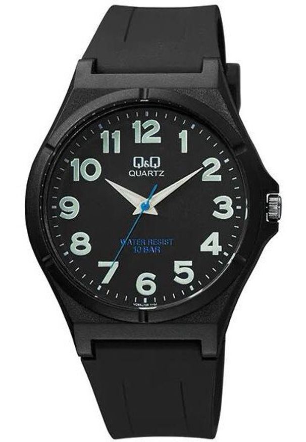 Zegarek męski QQ VQ66-025 czarny. Kolor: czarny