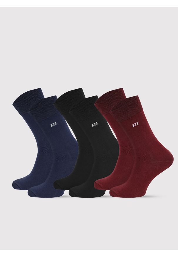 Pako Lorente - PAKO LORENTE – Zestaw skarpet męskich. Materiał: bawełna, poliester, elastan. Wzór: gładki