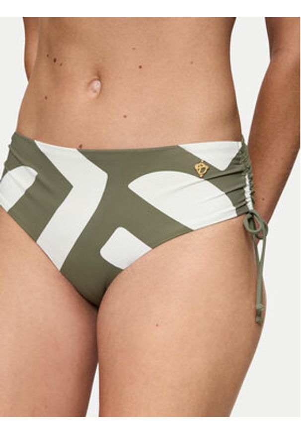 Triumph Dół od bikini Summer Allure 10218744 Zielony. Kolor: zielony. Materiał: syntetyk