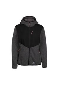 TRESPASS - Damska Bluza Polarowa Tierra. Kolor: szary. Materiał: polar. Sezon: zima. Styl: sportowy. Sport: turystyka piesza
