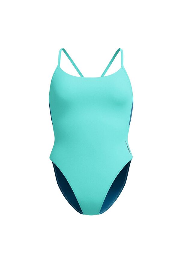 Speedo - Jednoczęściowy Kostium Kąpielowy Damski / Damski Colour Block Racerback. Kolor: niebieski