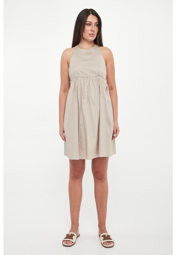 Max Mara Beachwear - Sukienka mini Pantera MAX MARA BEACHWEAR. Wzór: motyw zwierzęcy. Długość: mini