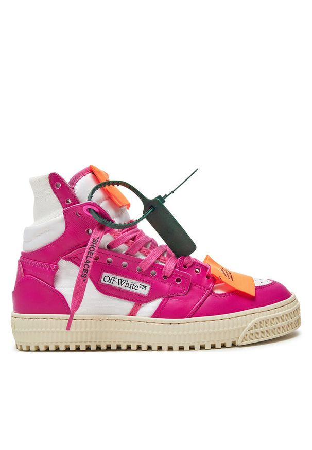 OFF-WHITE - Sneakersy Off-White. Kolor: różowy