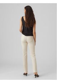 Vero Moda Jeansy Daf 10289168 Écru Straight Fit #5