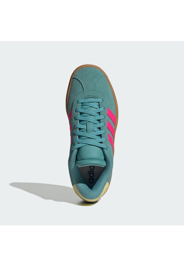 Adidas - Buty VL Court Bold Lifestyle Kids. Kolor: żółty, pomarańczowy, wielokolorowy, niebieski