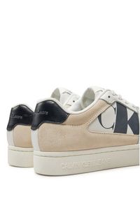 Calvin Klein Jeans Sneakersy Classic Cupsole Low Nbs YW0YW01520 Biały. Kolor: biały. Materiał: skóra, zamsz #6