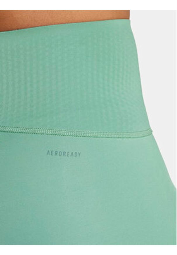 Adidas - adidas Legginsy Optime Power IT6747 Zielony Slim Fit. Kolor: zielony. Materiał: syntetyk