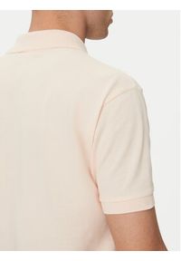 Lacoste Polo L1212 Beżowy Regular Fit. Typ kołnierza: polo. Kolor: beżowy. Materiał: bawełna #4