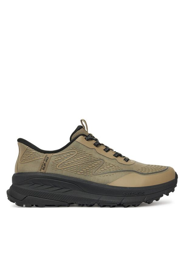 skechers - Skechers Trekkingi Switch Back-Mist 237685/TPBK Brązowy. Kolor: brązowy. Materiał: materiał. Sport: turystyka piesza