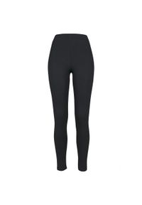 BUILD YOUR BRAND - Damskie Legginsy Z Dżerseju. Kolor: czarny. Materiał: jersey