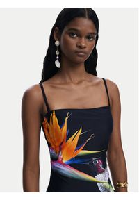 Desigual Strój kąpielowy Colibri 25SWMK10 Czarny. Kolor: czarny. Materiał: syntetyk