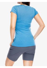 SENSOR - Koszulka merino damska termoaktywna Sensor Merino Active Tee S/S. Kolor: niebieski