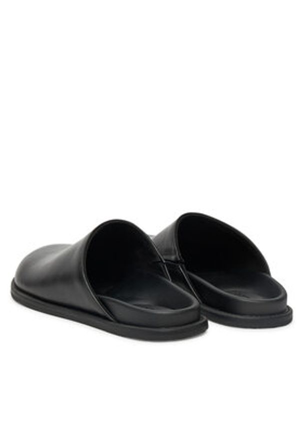 Aldo Klapki Optimism 13914493 Czarny. Kolor: czarny. Materiał: skóra