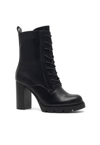 Clara Barson Botki KLARISSA WS5881-10 Czarny. Kolor: czarny. Materiał: skóra #7