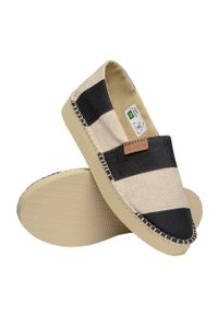 Havaianas Espadryle kolor czarny na platformie. Nosek buta: okrągły. Kolor: czarny. Materiał: guma. Obcas: na platformie #4