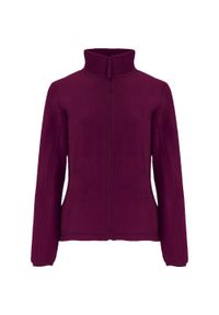 ROLY - Damska Bluza Polarowa Artic Z Pełnym Zamkiem Błyskawicznym. Kolor: czerwony. Materiał: polar. Sezon: zima. Sport: turystyka piesza #1