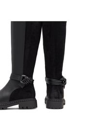 Clara Barson Kozaki DIANA SWS6102-06 Czarny. Kolor: czarny. Materiał: materiał #2