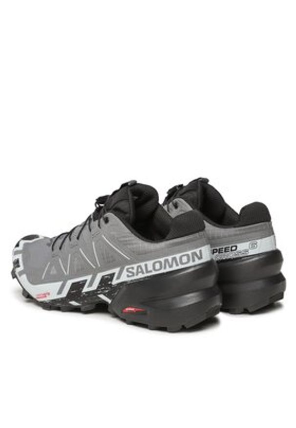 salomon - Salomon Buty do biegania Speedcross 6 L41738000 Szary. Kolor: szary. Materiał: syntetyk. Model: Salomon Speedcross