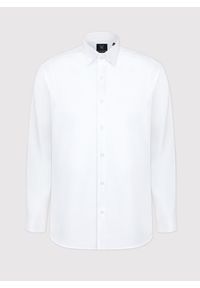 Pako Lorente - PAKO LORENTE – Koszula męska w kolorze białym P000B-1X-057-B-R. Typ kołnierza: kołnierzyk klasyczny. Kolor: biały. Materiał: bawełna. Długość rękawa: długi rękaw. Długość: długie. Wzór: gładki. Styl: elegancki, klasyczny #5