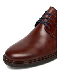 Rieker Półbuty 17627-25 Brązowy. Kolor: brązowy. Materiał: skóra #5