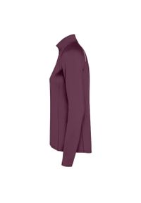 ROLY - Bluza Z Długim Rękawem Dla Pań I Panów Estambul Quarter Zip. Kolor: czerwony. Długość rękawa: długi rękaw. Długość: długie