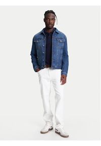 United Colors of Benetton - United Colors Of Benetton Kurtka jeansowa 2IPC53GV8 Granatowy Regular Fit. Kolor: niebieski. Materiał: bawełna #3