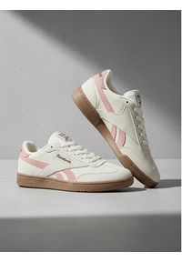 Reebok Sneakersy CEO-FORTE LOUNGER AR30252W-CQR Écru. Kolor: kremowy. Materiał: skóra, zamsz #4