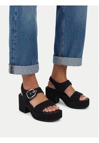 DeeZee Sandały CEO-LB-G9349-A Czarny. Kolor: czarny. Materiał: materiał #8