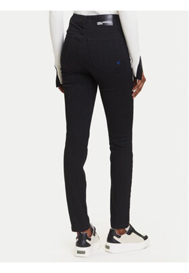 Karl Lagerfeld Jeans Jeansy A3W10002 Czarny Skinny Fit. Kolor: czarny