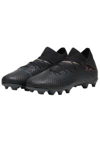 Puma - Buty Piłkarskie Dla Dzieci Future 7 Pro FG/AG. Kolor: czarny. Sport: piłka nożna