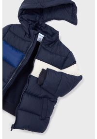 Mayoral kurtka dziecięca kolor granatowy. Typ kołnierza: kaptur. Kolor: niebieski #4