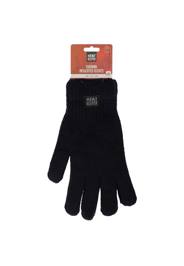 HEAT KEEPER - Męskie rękawice termoaktywne Heatkeeper antracyt. Kolor: szary, wielokolorowy, brązowy. Sport: turystyka piesza