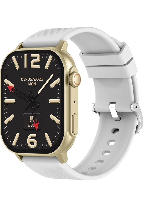 Smartwatch Gravity GT15-10 Biały (GT15-10). Rodzaj zegarka: smartwatch. Kolor: biały