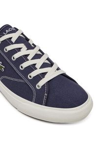 Lacoste Tenisówki Backcourt 7-49CMA0017 Granatowy. Kolor: niebieski. Materiał: materiał #4