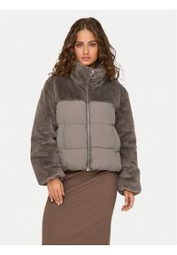 only - ONLY Kurtka zimowa 15292945 Szary Regular Fit. Kolor: szary. Materiał: syntetyk. Sezon: zima