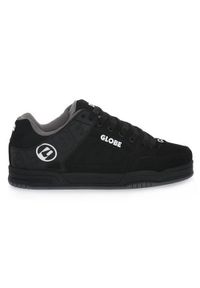 Buty do chodzenia męskie Globe Tilt Black Black Tpr. Zapięcie: sznurówki. Kolor: czarny. Materiał: guma, syntetyk, tkanina, materiał. Szerokość cholewki: normalna. Sport: turystyka piesza