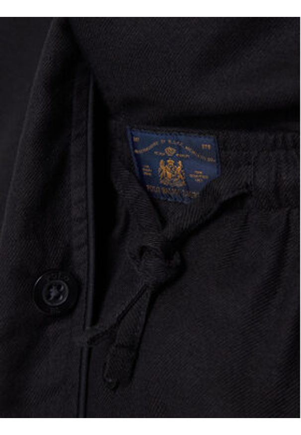 Polo Ralph Lauren Piżama 714982503002 Czarny Regular Fit. Kolor: czarny. Materiał: bawełna