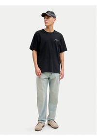 Jack & Jones T-Shirt Earchive 12297647 Czarny Regular Fit. Kolor: czarny. Materiał: bawełna #3