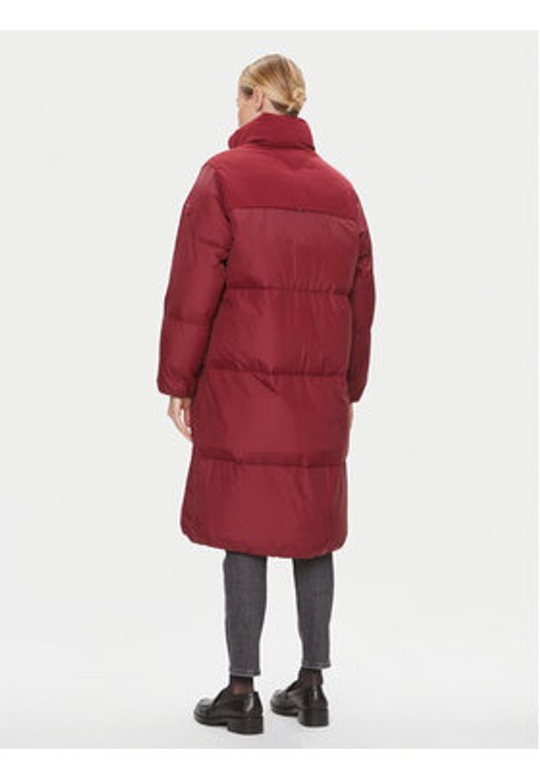 TOMMY HILFIGER - Tommy Hilfiger Kurtka zimowa New York WW0WW39749 Czerwony Relaxed Fit. Kolor: czerwony. Materiał: syntetyk. Sezon: zima