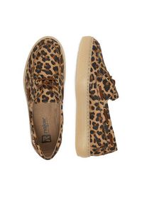 Rieker Mokasyny L5905-91 Beżowy. Kolor: beżowy. Materiał: materiał #2