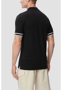 Guess - GUESS Czarny męski t-shirt polo Lyle, Rozmiar S. Okazja: na co dzień. Typ kołnierza: polo. Kolor: czarny. Styl: casual, klasyczny, sportowy #2