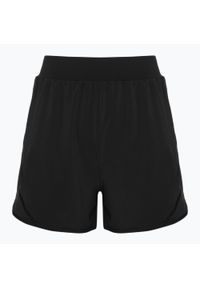 Reebok Fitness - Spodenki Reebok Lux Woven Short. Kolor: czarny. Sport: fitness #1
