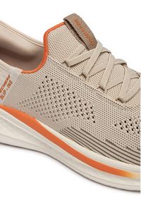 skechers - Skechers Sneakersy Slade 210810/SND Beżowy. Kolor: beżowy. Materiał: materiał #2