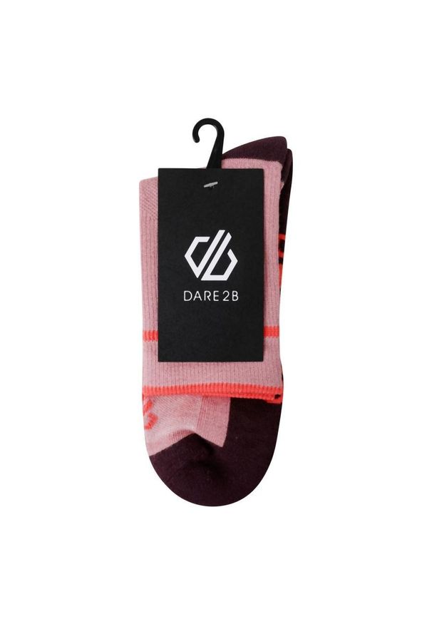 DARE 2B - Skarpety turystyczne unisex Endurance. Kolor: fioletowy. Sport: turystyka piesza