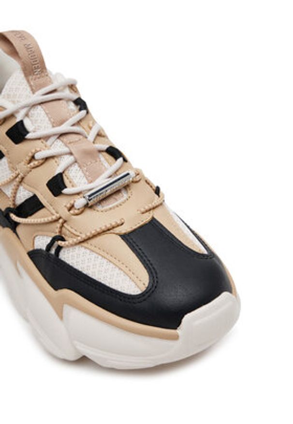 Steve Madden Sneakersy Spectator SM11002961 Beżowy. Kolor: beżowy. Materiał: materiał