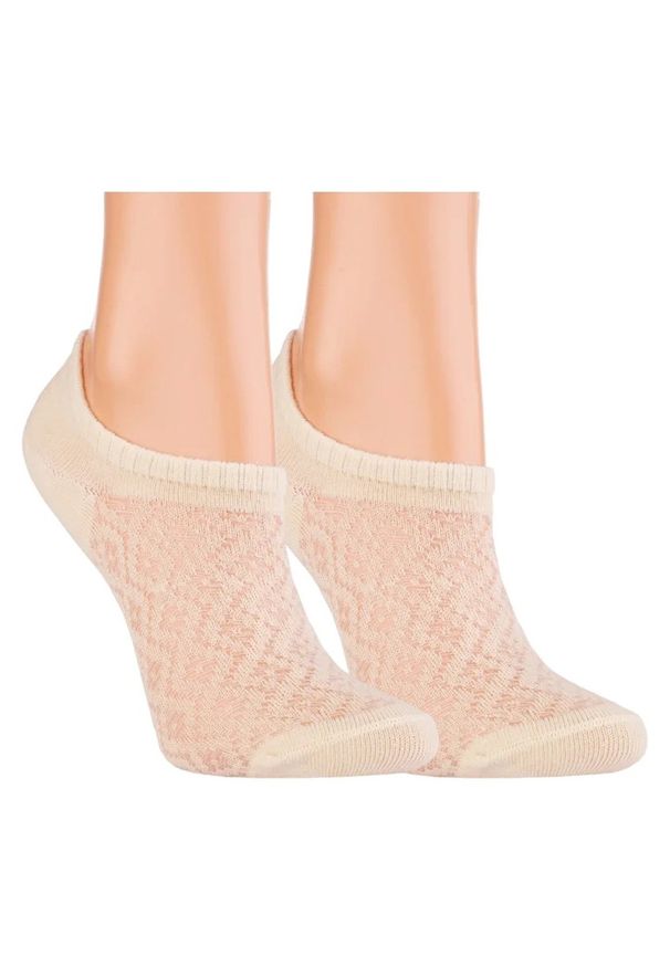 Wzorzyste Baleriny Damskie Moraj Mix Kolor 3 Pary. Kolor: biały. Materiał: materiał. Wzór: ażurowy